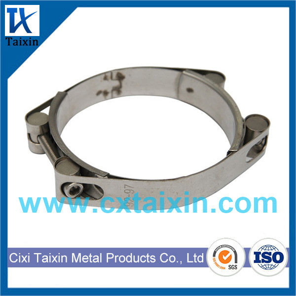 欧式强力双头卡箍 - 不锈钢